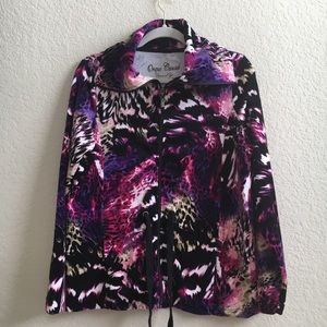 ONQUE CASUALS zip up sweater/jacket Medium